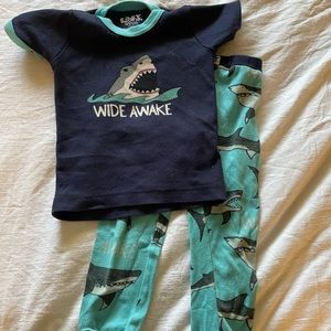 Shark pajama set
